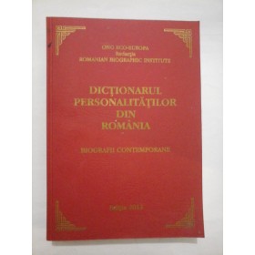 Dictionarul personalitatilor din Romania
